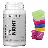 Maisto papildas LAB ONE N°1 ZEN NIGHT Melissa Ashwagandha nuo streso, 60 kaps.