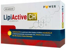 Maisto papildas LipiActive CH PUWER cholesterol 30 tabl.