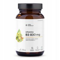Vitaminas B3, niacinas, 830 mg, 60 kapsulių