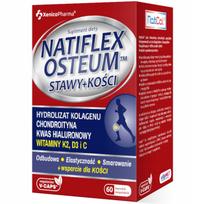 Maisto papildas sąnariams Natiflex Osteum Hyaluronic Acid, 60 kaps., Xenico Pharma
