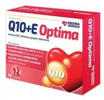 Maisto papildas Family Health Q10 + E Optima, 60 kapsulių