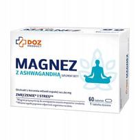 Maisto papildas DOZ Product Magnesium with Ashwagandha, 60 tablečių