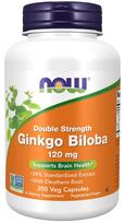 Maisto papildas NOW Foods Ginkgo Biloba 120mg 200 kapsulių