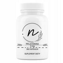 Maisto papildas Melatonin 3 mg 360 kapsulių NaturePRO
