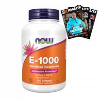 Vitaminas E NOW Foods 1000 IU 100 kapsulių