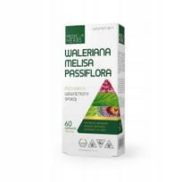 Maisto papildas MEDICA Valerian + Lemon Balm + Passiflora miegui