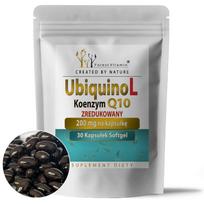Maisto papildas Coenzyme Q10 Ubiquinol 200 mg, 30 kapsulių