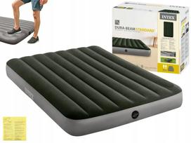 Pripučiamas čiužinys Intex 137x191x25 cm su pompa