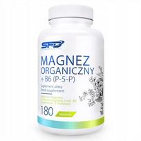 Maisto papildas SFD ORGANIC MAGNESIUM + VITAMIN B6 (P-5-P) 180 tabletės lactate citrate