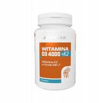 Maisto papildas Vitamin D3+K2 4000 K2, 30 tabletės, ACTIVLAB