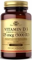 Vitaminas D3 SOLGAR 125 mcg 100 kaps.