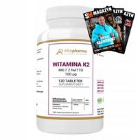 Maisto papildas ALTO PHARMA VITAMIN K2 MK-7 NATTO 100mcg 120 tabl.