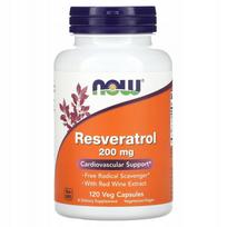 Maisto papildas Now Foods Resveratrol kapsulės 120 vnt.