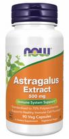 Maisto papildas NOW Astragalus Extract 500 mg, 90 kapsulių