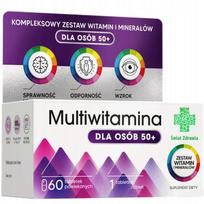 Multivitaminai 50+ World Health, 60 tabletės