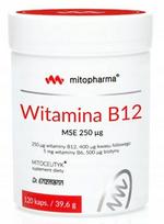 Vitaminas B12 MSE 250 µg 120 kapsulių Dr Enzmann