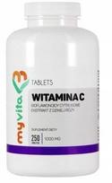 Vitaminas C MyVita 1000 mg 250 tabletės