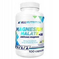 Maisto papildas ALLNUTRITION Magnesium Malate + B6, 100 kapsulių