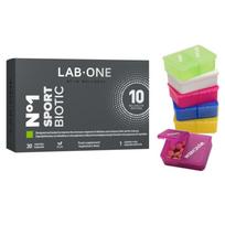 Papildas LAB ONE N°1 SPORTBIOTIC, 10 milijardų kultūrų, 30 kapsulių