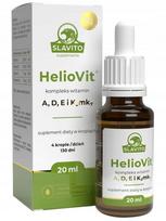 Vitaminų A, D3, E, K2 MK-7 lašai SLAVITO HelioVit