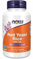 Maisto papildas NOW Red Yeast Rice 600mg 120 kapsulių