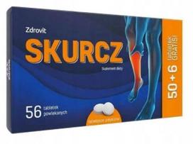 Maisto papildas Zdrovit Shrink 56 tabletės, magnis, kalis, vitaminas B6
