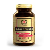 Maisto papildas Immune-Labs Omega 3 su vitaminu D3, K2 MK7 ir E
