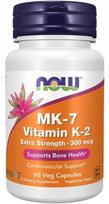 Vitaminas K2 (MK-7) 300 mcg, 60 kapsulių, NOW FOODS