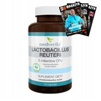 Maisto papildas MEDVERITA Lactobacillus Reuteri 5 billion CFU 120 kapsulių