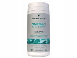 Maisto papildas Omega-3 DHA EPA 835mg + Hello D3 200iu Strong Vege