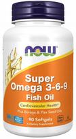 Maisto papildas NOW Foods Super Omega 3-6-9 1200mg, 90 kapsulių