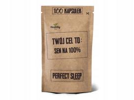 Maisto papildas su melatoninu ir valerijonu Twój Cel To, 100 kaps.