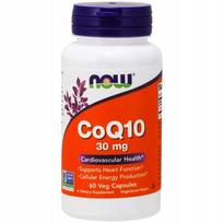 Vitaminų kapsulės Now foods CoQ10 30 mg, 60 kapsulių