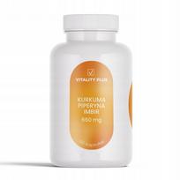 Maisto papildas Turmeric (Long Oyster) + Piperine + Ginger 650 mg, virškinimui ir kepenims