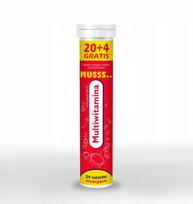 Multivitaminai 24 tabletės MUSSS