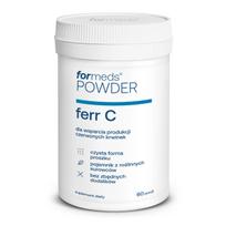 Geležies ir vitamino C milteliai Formeds Powder Ferr C, 60 porcijų