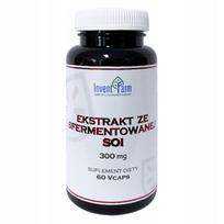 Fermentuotų sojų ekstraktas Invent Farm 300 mg, 60 vnt.