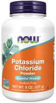 Kalis NOW Foods Potassium Chloride raumenų milteliai 227g