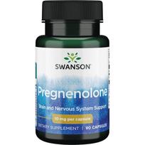 Maisto papildas Swanson Pregnenolone 10 mg 90 kapsulių