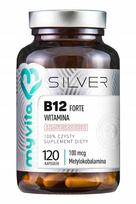 Maisto papildas MyVita Silver Vitamin B12 FORTE, 120 kapsulių
