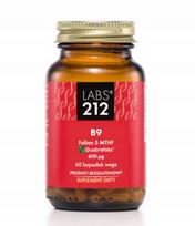 Maisto papildas LABS212 B9 5-MTHF, 60 kapsulių