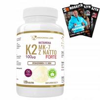 Vitaminas K2 MK-7 su natto 100mcg, 120 tabletės