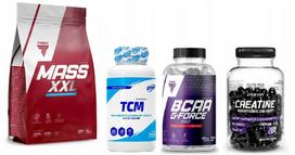Maisto papildų rinkinys TREC XXL GAINER MASS CREATINE TCM