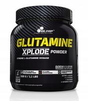 Aminorūgštys Olimp GLUTAMINE Xplode su leucinu, citrinų skonio, 500 g