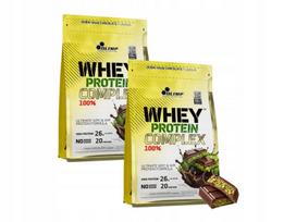Baltymų papildas OLIMP Whey Protein Complex 100% Dubai šokoladas 700g x2
