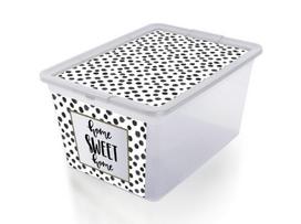 Branq dėžė daiktams su dangčiu X Box Deco, 15 l