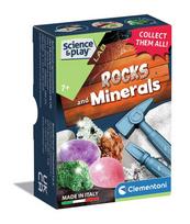 Mokslinis rinkinys Buki Mini kasinėjimo rinkinys Uolienos ir mineralai, 14 vnt. Edukacinis kasinėjimas