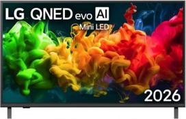LG QNED 4K evo AI Mini LED TV | 50QNED8EB3F | 50 | Smart TV | webOS | UHD | Black 50QNED8EB3F.AEU | 8806096728062