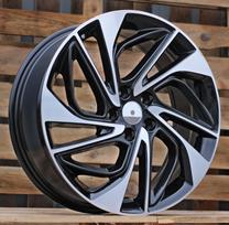 Ratlankis RACINGLINE B5518 R17x7 5x114.3 ET 51 CB 67.1 (Black Polished) (690 kg)