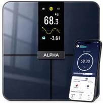ALPHA Smart Scale Ultra išmaniosios kūno svarstyklės – 18 rodiklių, WiFi, Bluetooth ir TFT ekranas